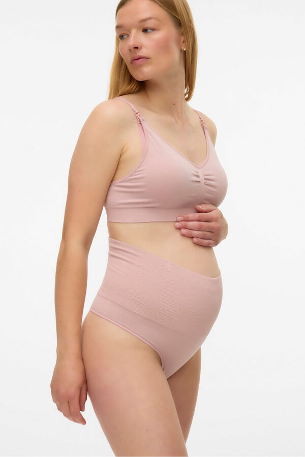 Mamalicious Tanga cintura alta maternity branco