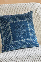 Womensecret Biru indigo cotton cushion cover kék