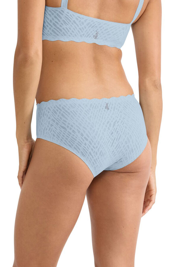 Sloggi Classic invisible lace hip panty blue
