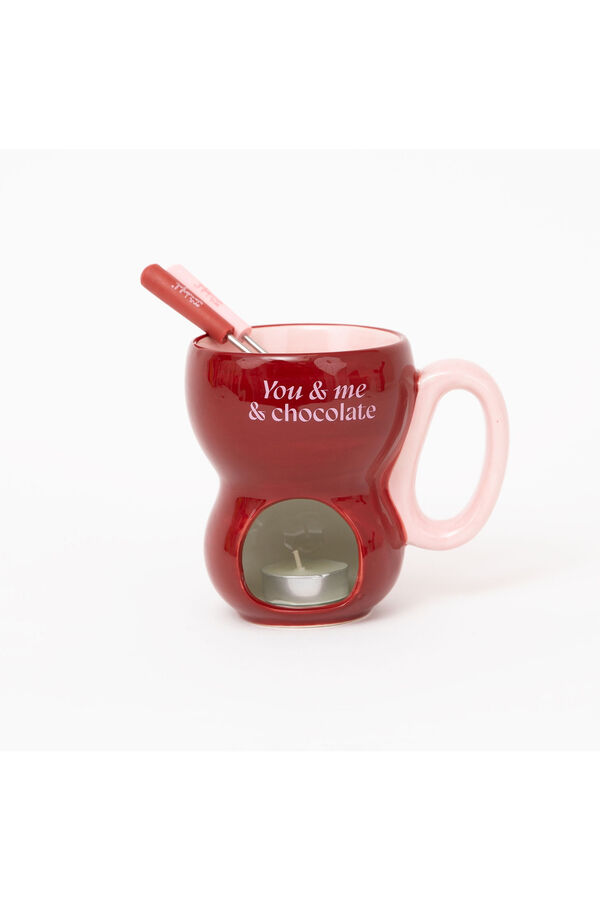 Mr. Wonderful Chocolate Fondue for 2 - You & Me & Chocolate printed