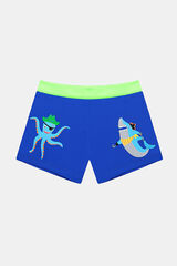 Penti Fato de banho verde para crian&ccedil;a azul