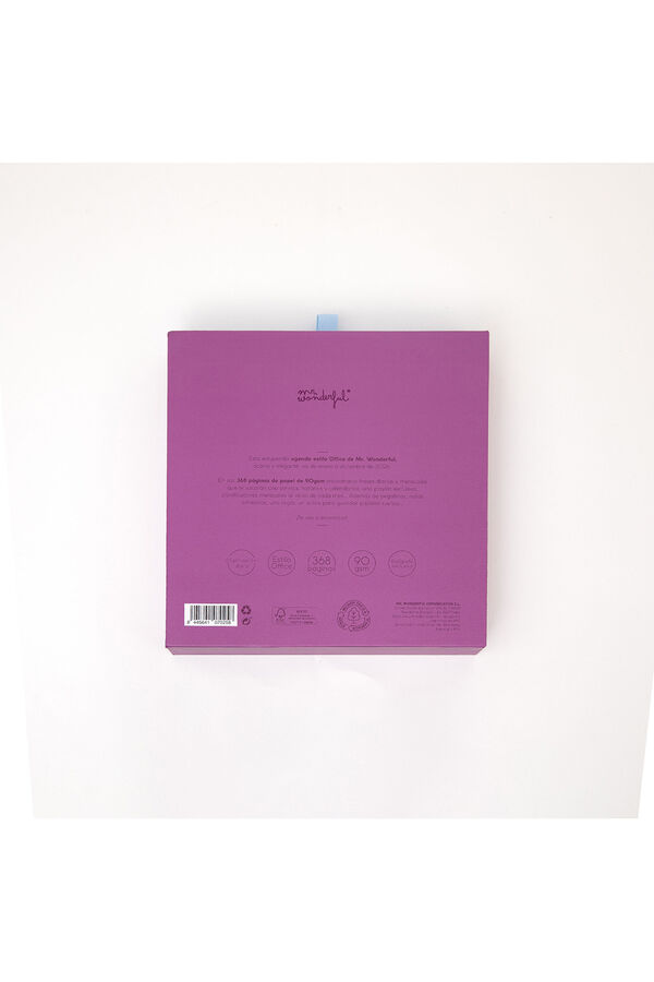 Mr. Wonderful Set de Agenda Office 2026 Diaria + boli - La vida es hoy estampado