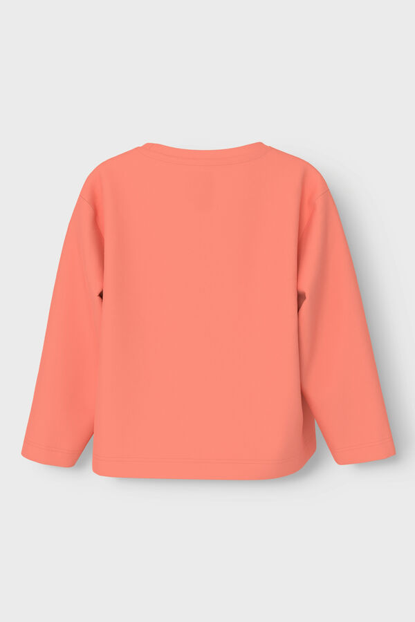 Name it Girls' heart T-shirt rose