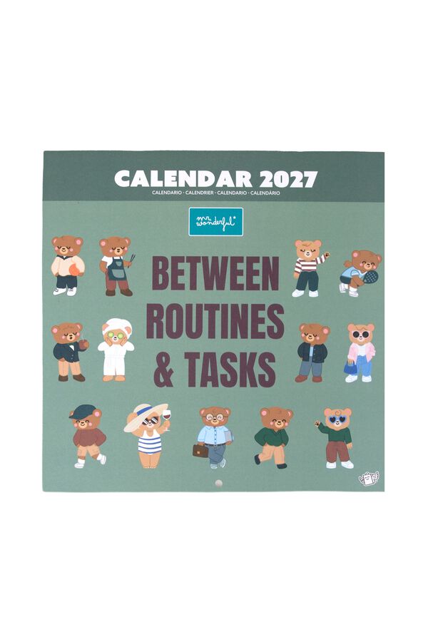 Mr. Wonderful Calend&aacute;rio P&oacute;ster Between estampado