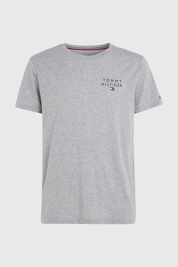 Womensecret Plain logo T-shirt gris