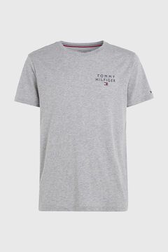 Womensecret Camiseta lisa logo gris