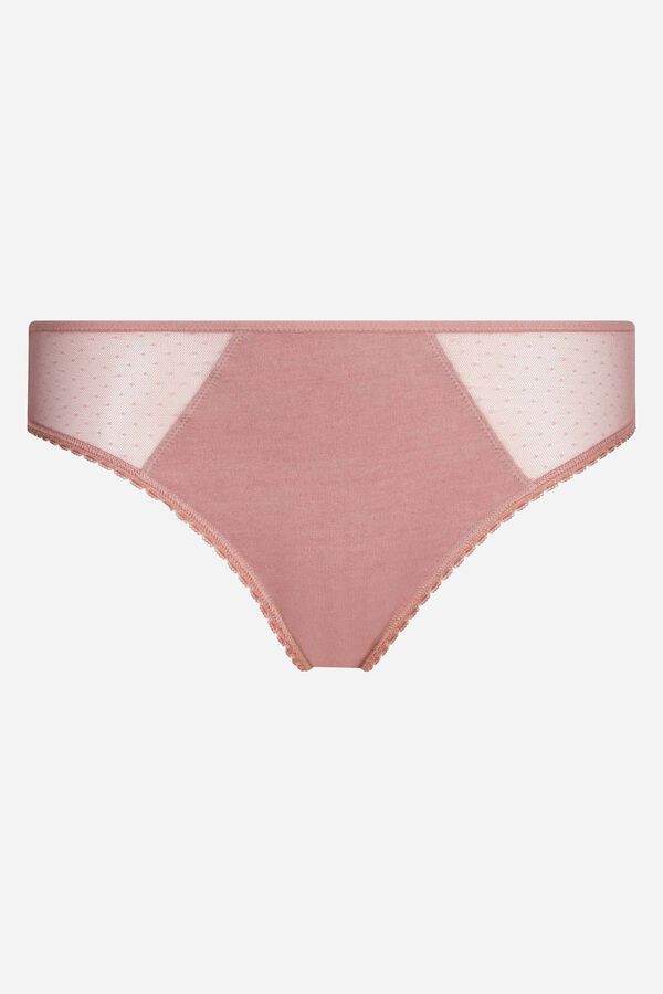 DIM Organic cotton Generous panty pink