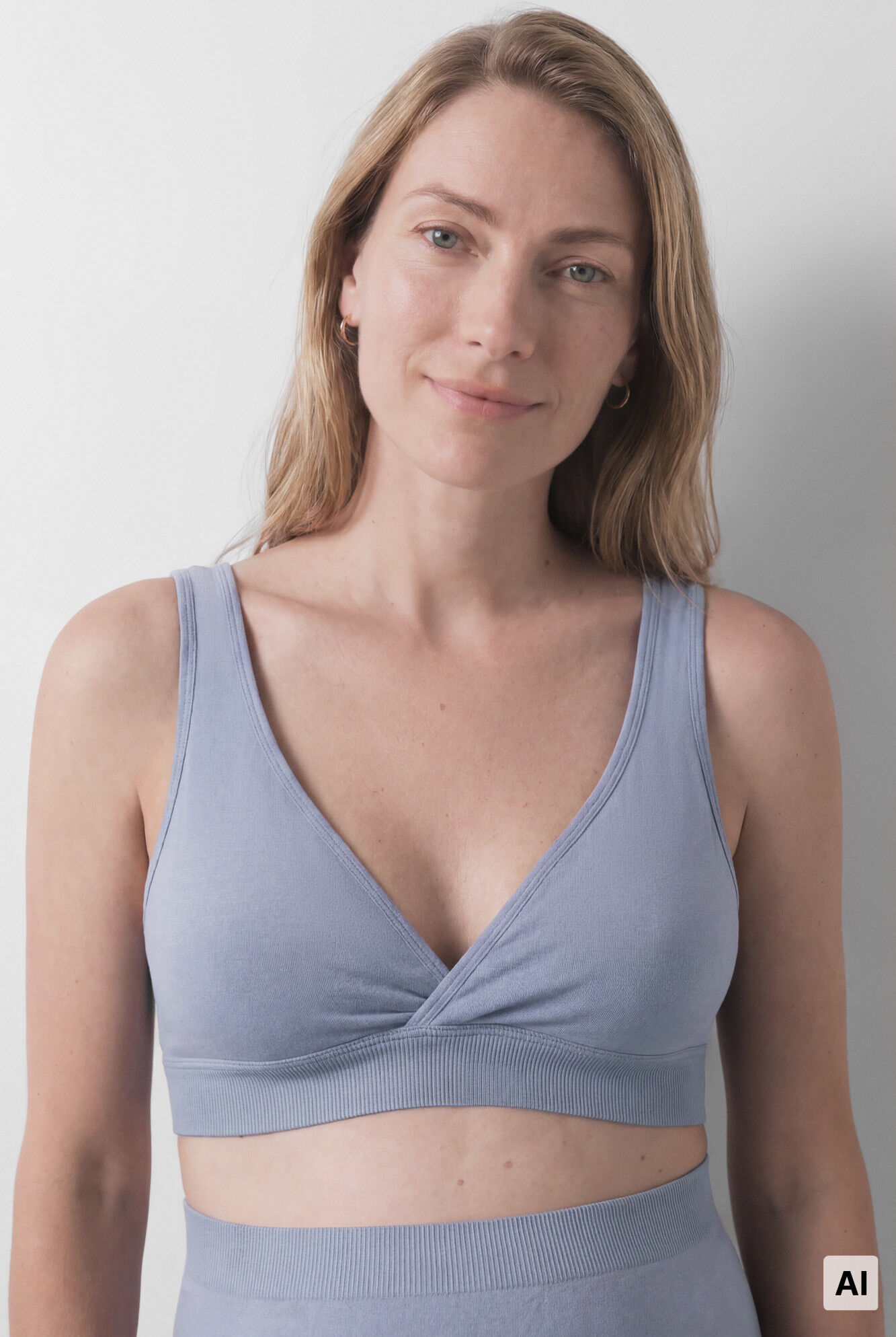 Women'secret Blue maternity halterneck bra FANTASTIC