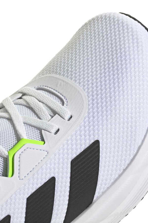 Adidas Galaxy 7 3-stripe running trainers white