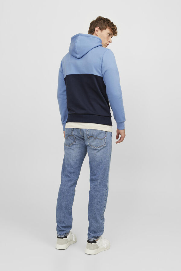 Womensecret Colour block sweatshirt bleu