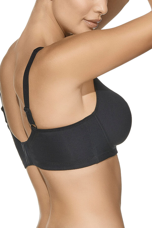 Selene Sujetador capacidad sin aros sin foam negro