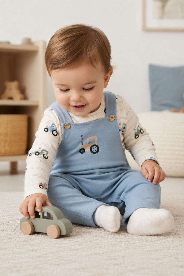 Name It Jumpsuit and body set white
