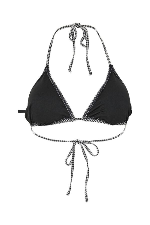 Pieces Bikini-Top mit d&uuml;nnen Tr&auml;gern Gr&uuml;n