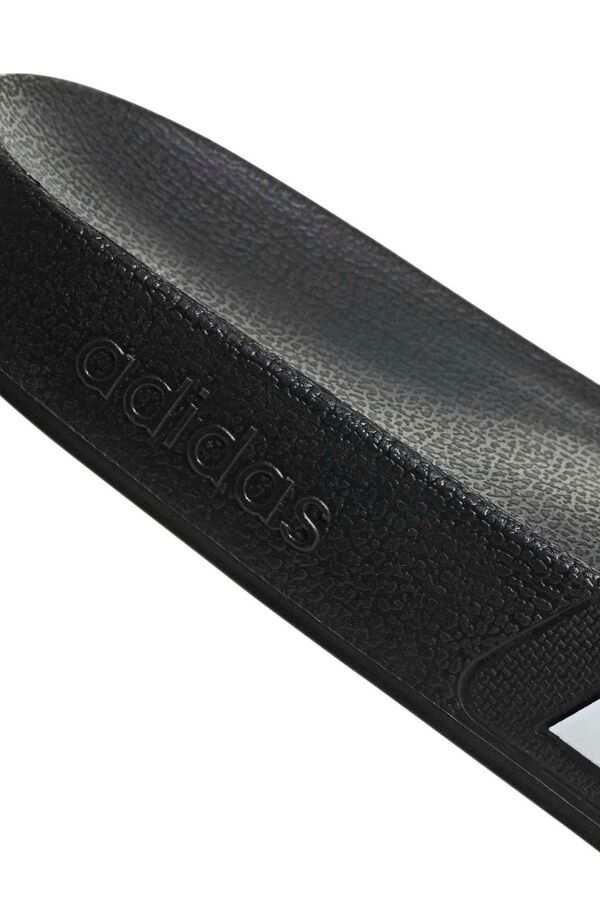 Adidas Adilette 3-stripe slide sandals black