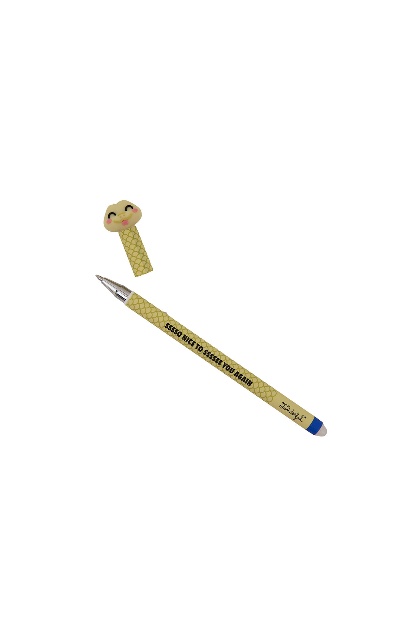 Mr. Wonderful Caneta apag&aacute;vel Bo-Bo Snake - Que bom te ver de novo