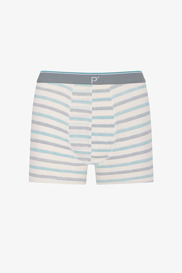 Penti Pack 3 boxers algod&oacute;n grises estampados estampado