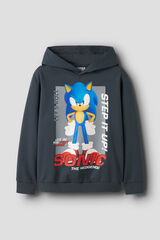 Name It Sonic hooded sweatshirt blue
