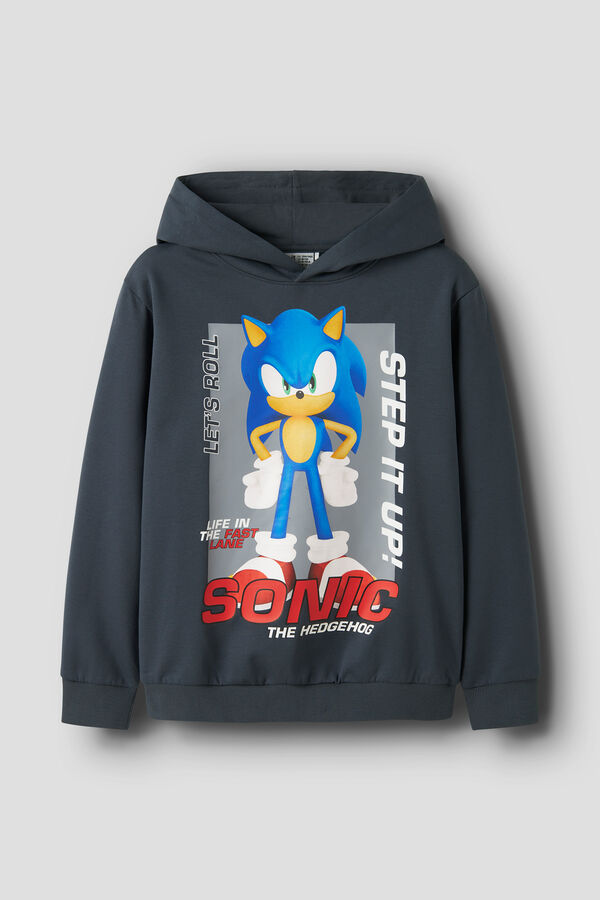 Name It Sonic hooded sweatshirt blue