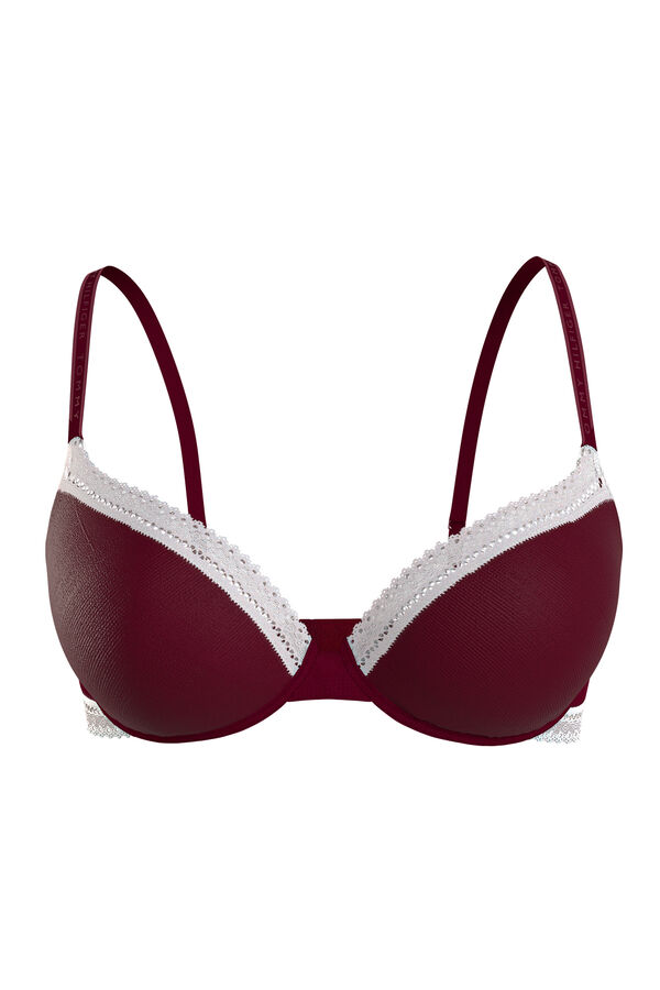 Demi bra with cups and padding, Soutiens-gorge