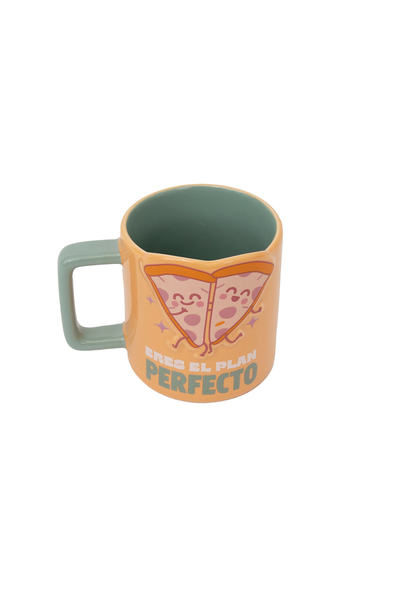 Mr. Wonderful Taza 3D pizzas - Eres el plan perfecto