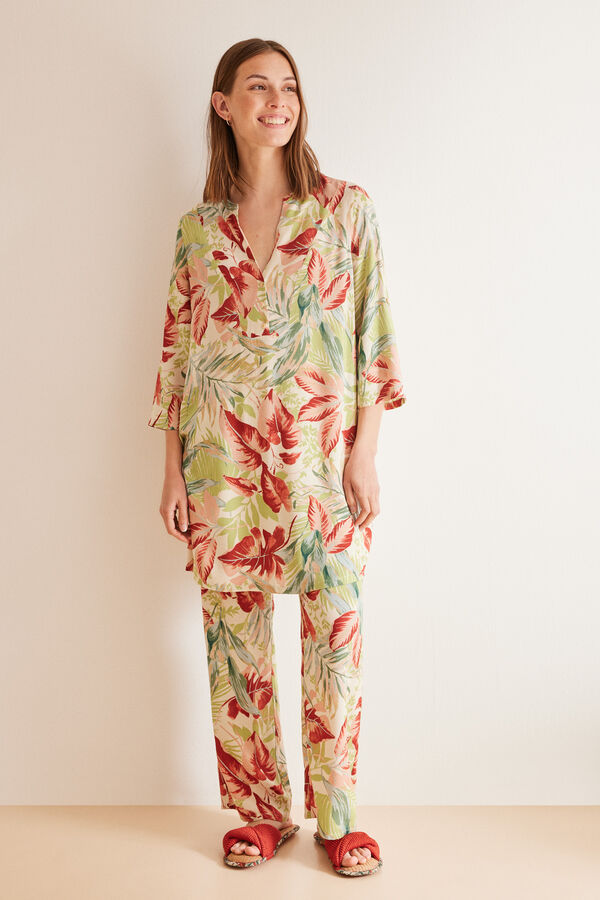 Womensecret Tropical print beach camisole printed
