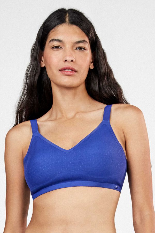Gisela Capacity cup bra blue