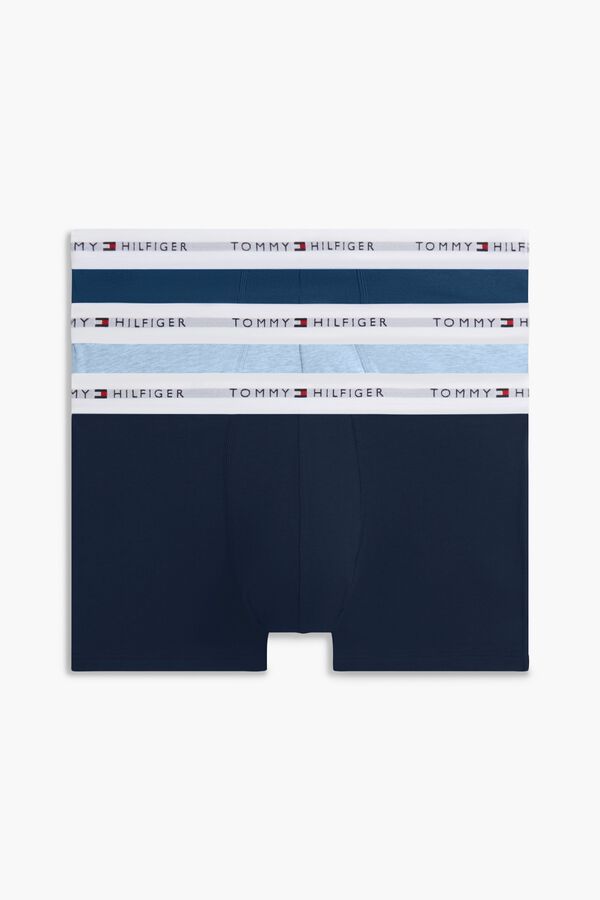 Tommy Underwear Pack de 3 trunks para hombre estampado