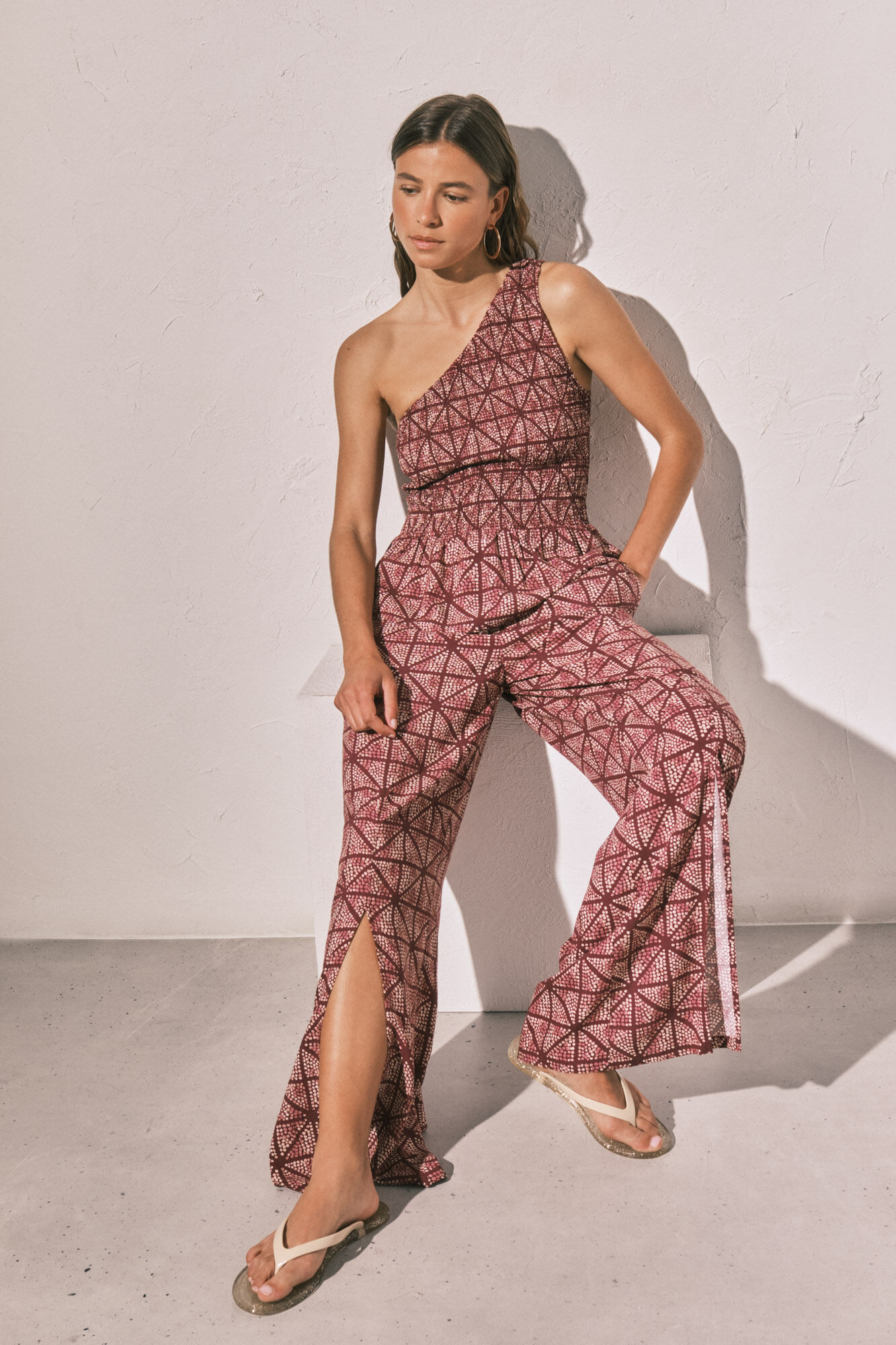 Women'secret Duge pantalone sa prorezom na porubu