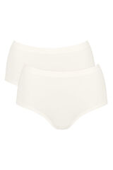 Sloggi 2-pack high-waist panties white