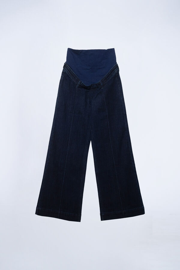 Ohma! Maternity culottes jeans red