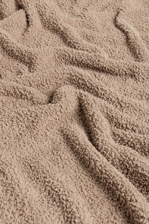 Calma House Kariertet plaid in ecru damero Grau