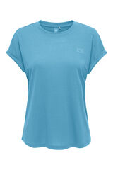 Only Play Camiseta manga corta azul