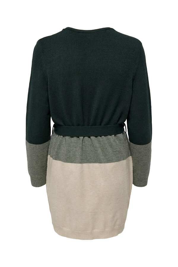 Only Maternity Long maternity cardigan  green