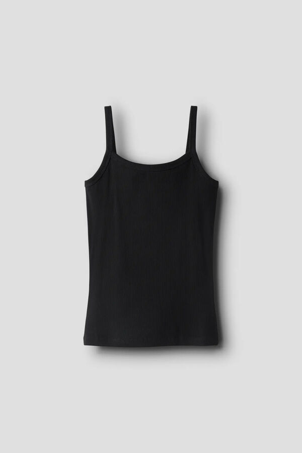Lmtd Top de tirantes negro