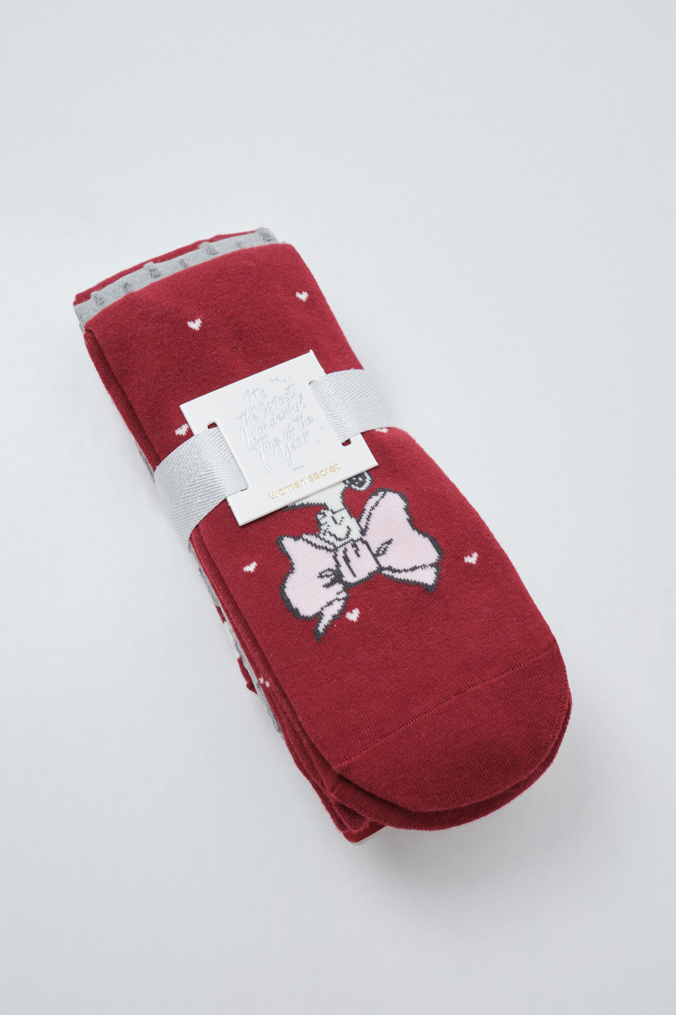 Women'secret Red Snoopy 3-pack long socks