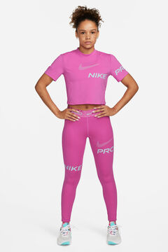 Womensecret Camiseta Nike Crop Dri-fit rosa