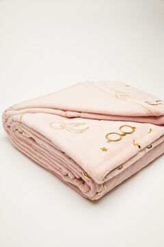 Womensecret Pink fleece Harry Potter blanket pink