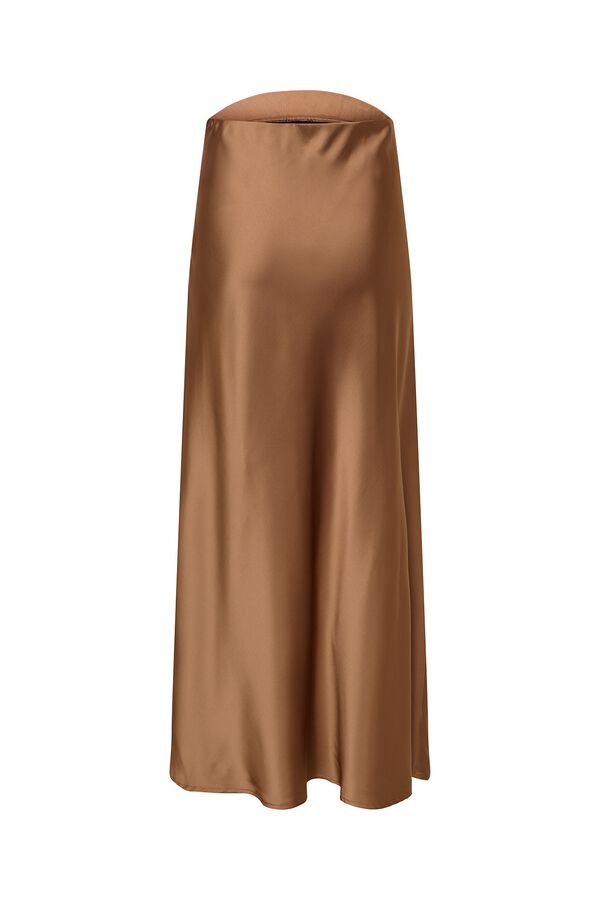 Only Maternity Maternity long skirt nude