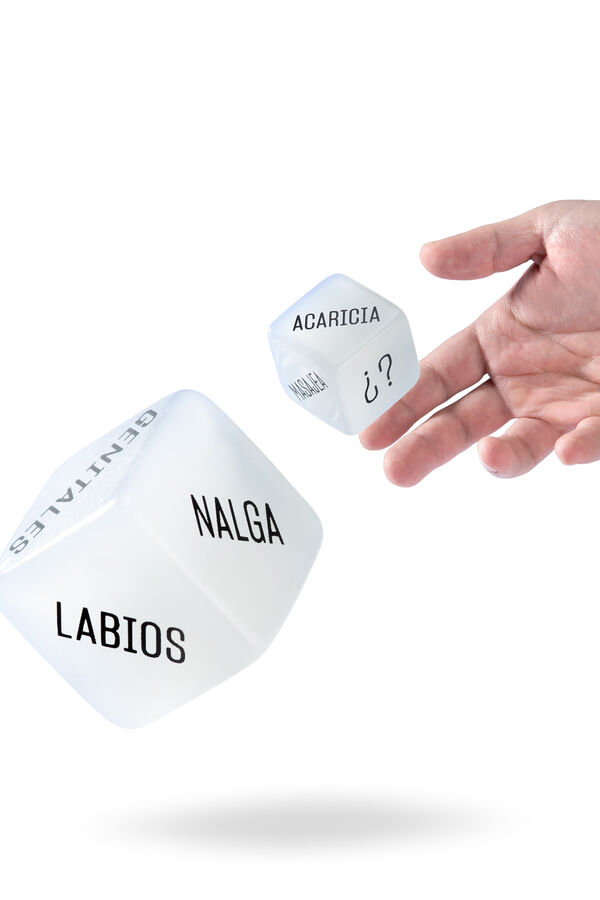 Platanomel&oacute;n Dados para jugar en pareja Desnudados estampado