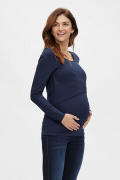 Womensecret Maternity nursing T-shirt blue