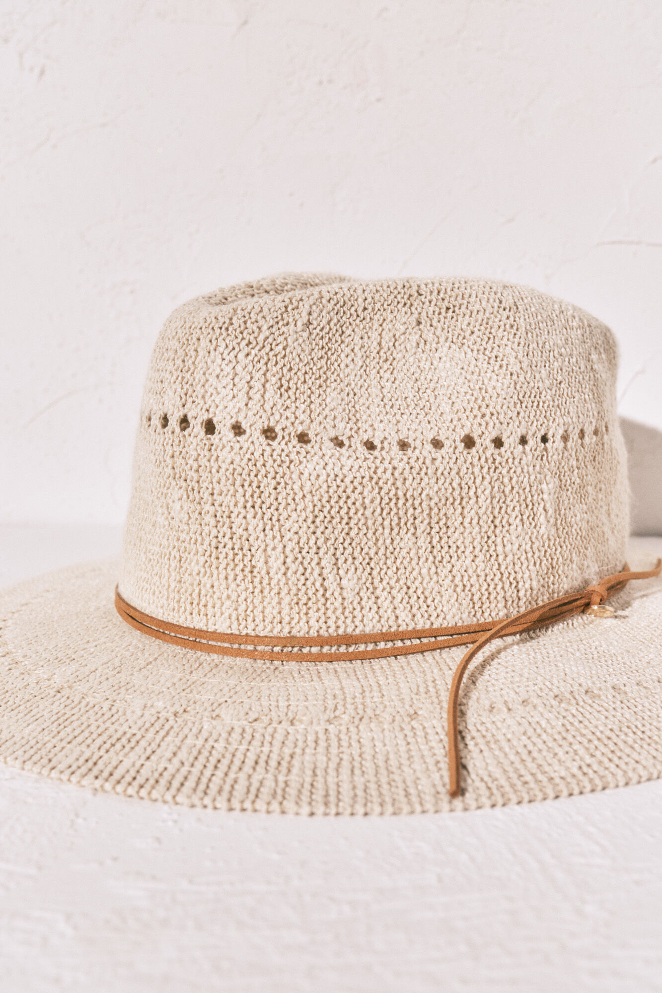 Women'secret Beige raffia effect hat