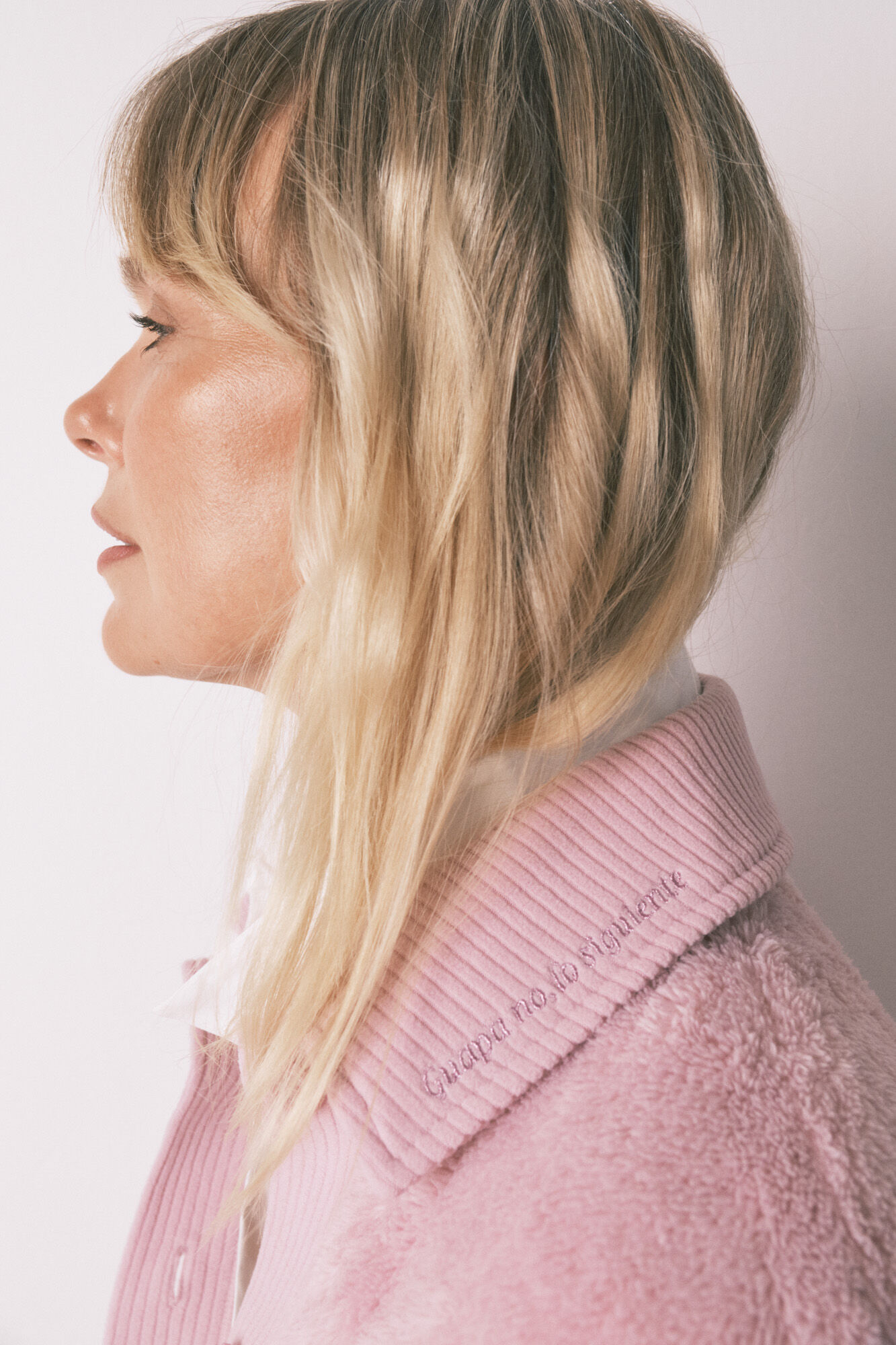 Women'secret Robe de chambre rose duveteuse