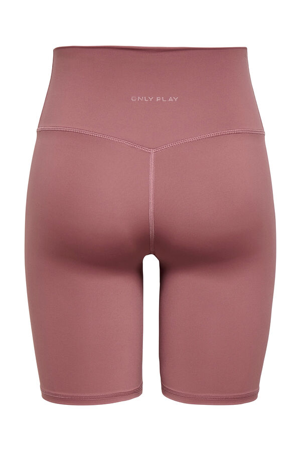 Only Play Leggin Ciclista tiro alto con bolsillo fucsia
