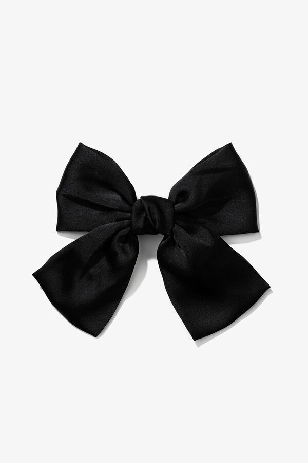 Vilanova Grampo de cabelo com la&ccedil;o preto