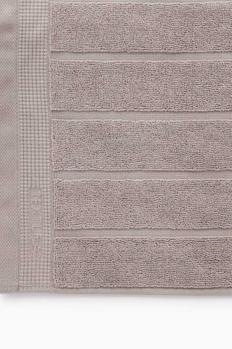 Womensecret Teppich Badezimmer ägyptische Frottee-Baumwolle 50 x 70 cm. Grau