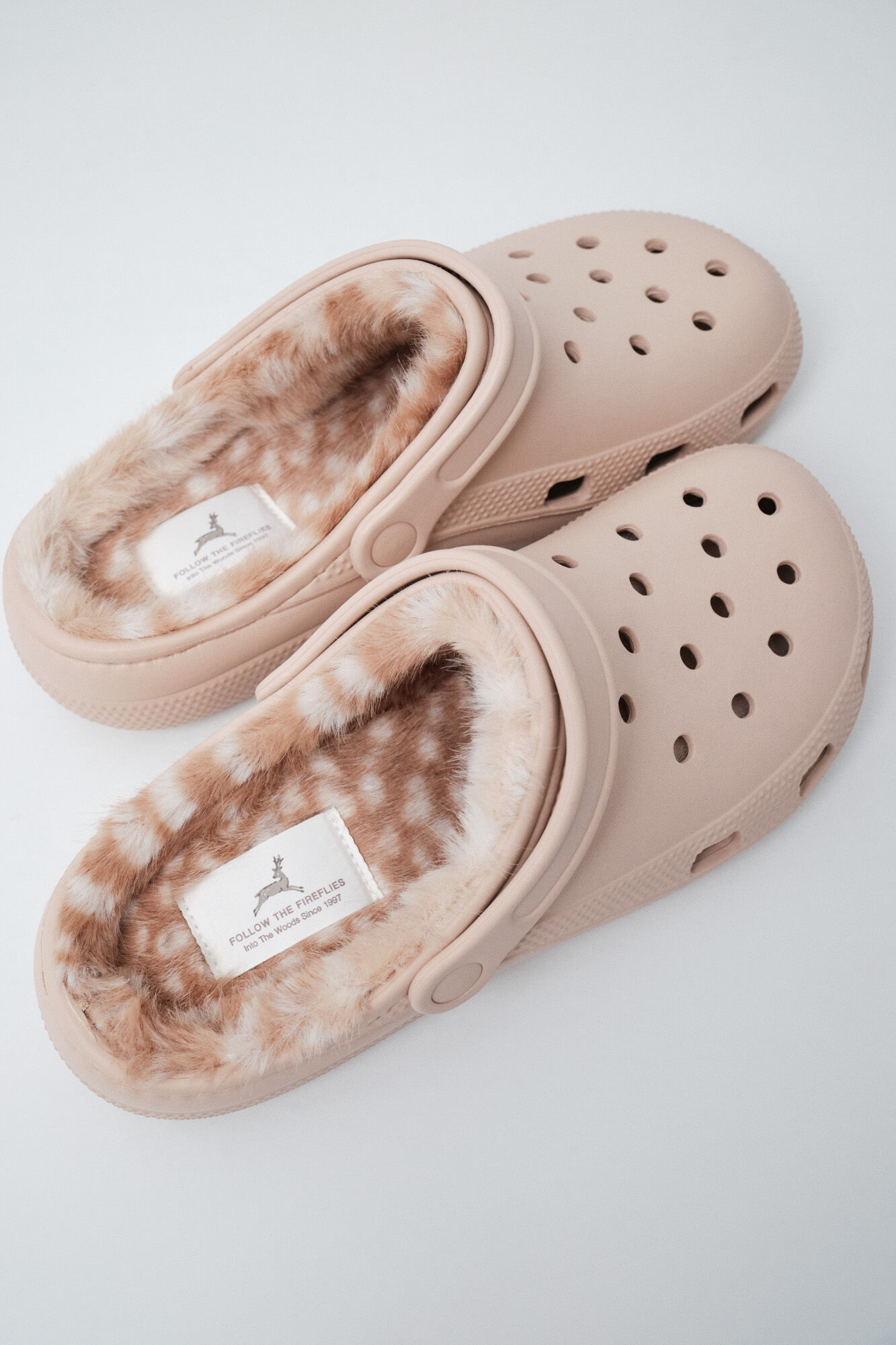 Women'secret Gef&uuml;tterte Clog-Hausschuhe