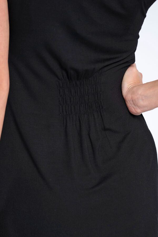 Ohma Camis&oacute;n de lactancia con manga corta negro