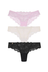 Black Limba Pack de Bragas Dulcet multicolor