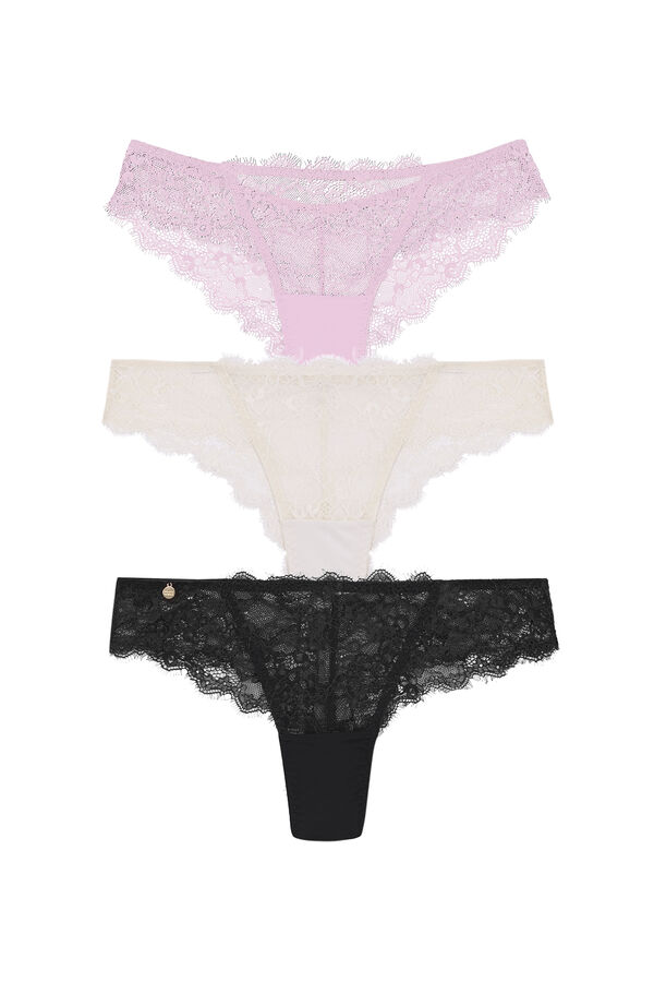 Black Limba Pack de Bragas Dulcet multicolor