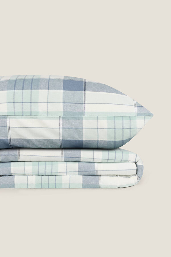 Womensecret Cotton flannel sheet. For a 135-140 cm bed. bézs